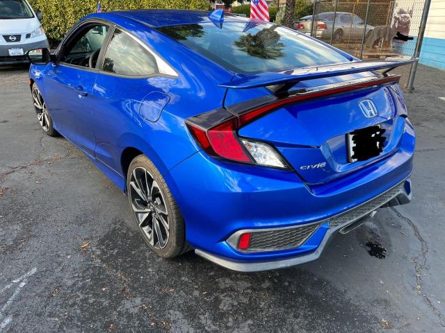 2HGFC3A55HH755201 - 2017 HONDA CIVIC SI BLUE photo 3