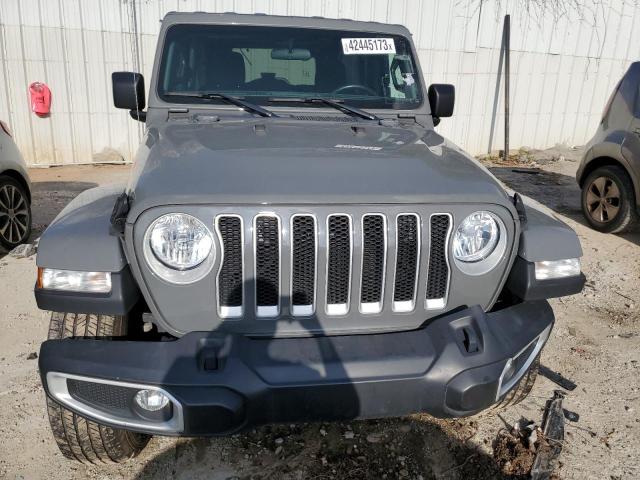 1C4HJXEN4MW592504 - 2021 JEEP WRANGLER U SAHARA GRAY photo 5