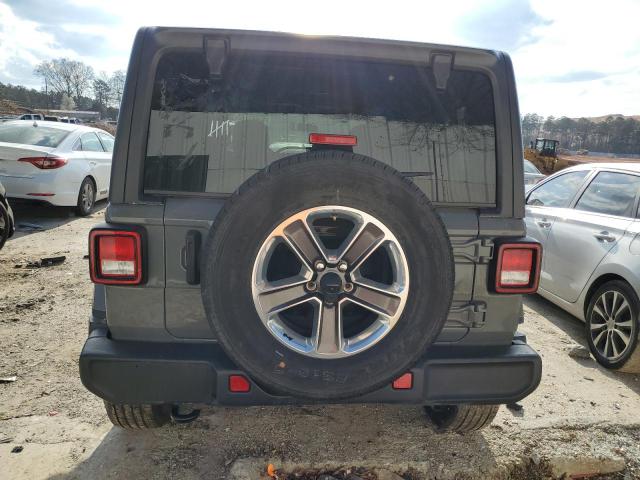 1C4HJXEN4MW592504 - 2021 JEEP WRANGLER U SAHARA GRAY photo 6