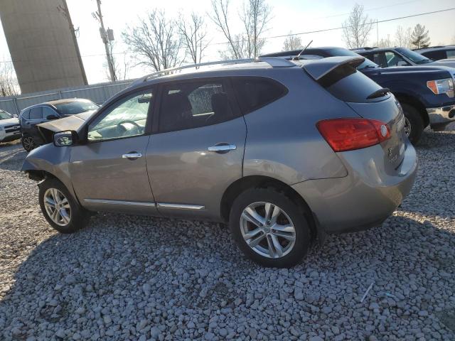 JN8AS5MV1DW147078 - 2013 NISSAN ROGUE S GRAY photo 2