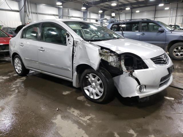 3N1AB6AP4AL602453 - 2010 NISSAN SENTRA 2.0 SILVER photo 4