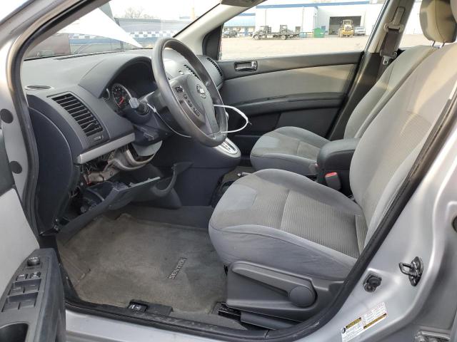 3N1AB6AP4AL602453 - 2010 NISSAN SENTRA 2.0 SILVER photo 7