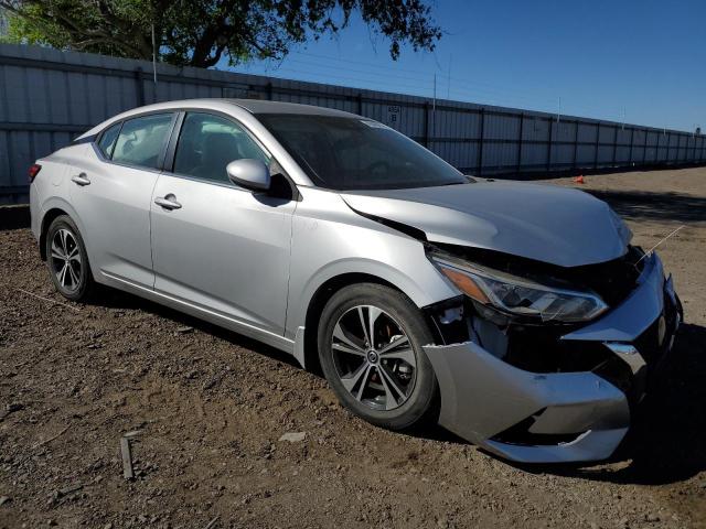 3N1AB8CV3MY206514 - 2021 NISSAN SENTRA SV SILVER photo 4