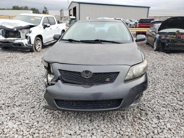 2T1BU4EE9AC520553 - 2010 TOYOTA COROLLA BASE GRAY photo 5