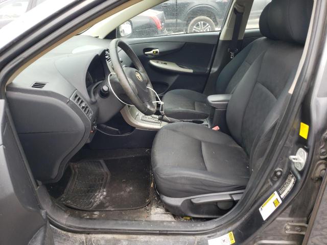 2T1BU4EE9AC520553 - 2010 TOYOTA COROLLA BASE GRAY photo 7