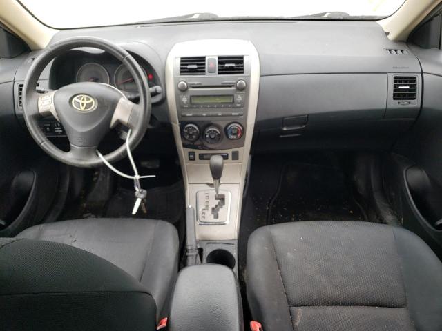 2T1BU4EE9AC520553 - 2010 TOYOTA COROLLA BASE GRAY photo 8