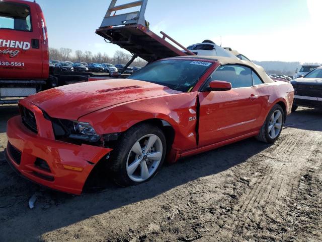 1ZVBP8FF5E5206159 - 2014 FORD MUSTANG GT RED photo 1