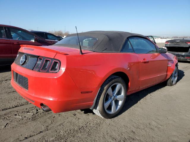 1ZVBP8FF5E5206159 - 2014 FORD MUSTANG GT RED photo 3