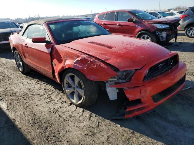 1ZVBP8FF5E5206159 - 2014 FORD MUSTANG GT RED photo 4