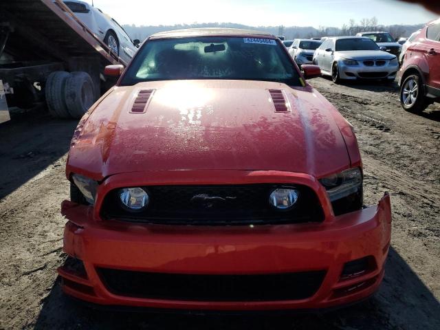 1ZVBP8FF5E5206159 - 2014 FORD MUSTANG GT RED photo 5