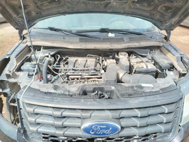 1FM5K8AR6HGB55744 - 2017 FORD EXPLORER POLICE INTERCEPTOR BLACK photo 11