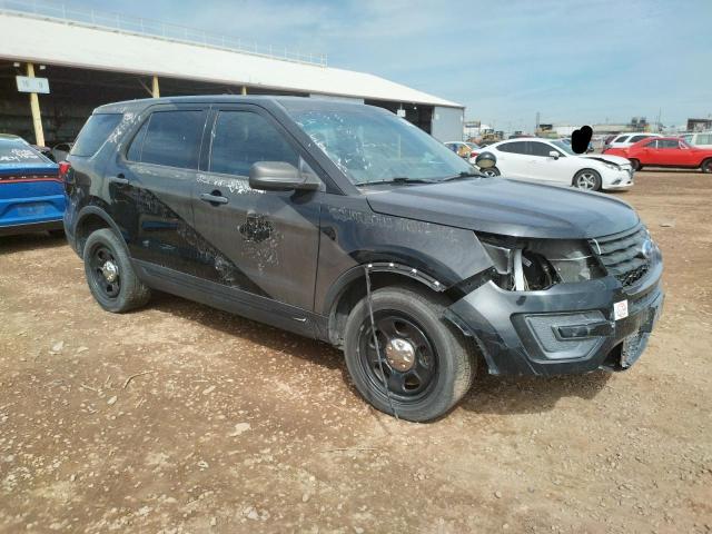 1FM5K8AR6HGB55744 - 2017 FORD EXPLORER POLICE INTERCEPTOR BLACK photo 4