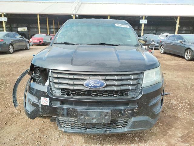 1FM5K8AR6HGB55744 - 2017 FORD EXPLORER POLICE INTERCEPTOR BLACK photo 5