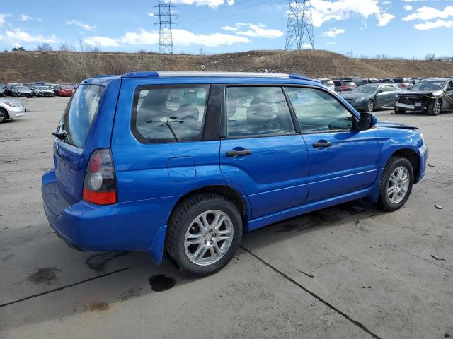 JF1SG66648H732685 - 2008 SUBARU FORESTER SPORTS 2.5X BLUE photo 3