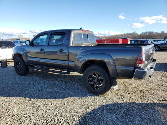 3TMMU4FN7CM043591 - 2012 TOYOTA TACOMA DOUBLE CAB LONG BED GRAY photo 2