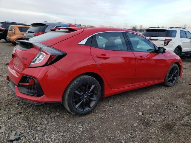 SHHFK7H69LU218271 - 2020 HONDA CIVIC EX RED photo 3