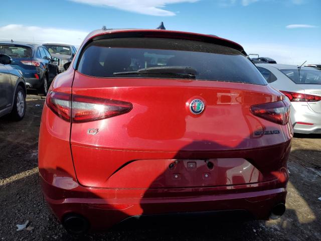ZASPAKBN2L7C76019 - 2020 ALFA ROMEO STELVIO TI RED photo 6