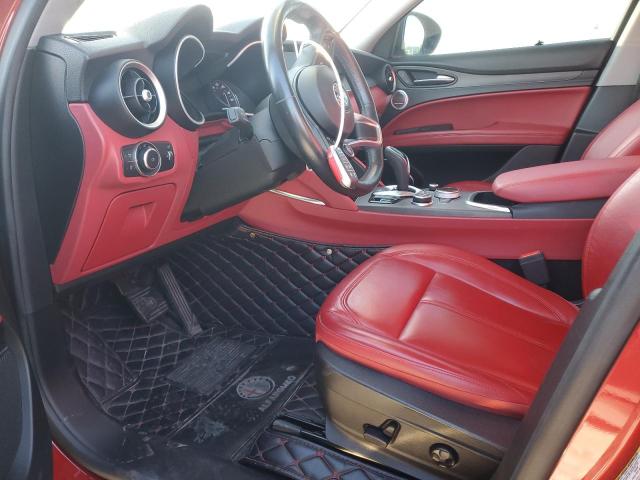 ZASPAKBN2L7C76019 - 2020 ALFA ROMEO STELVIO TI RED photo 7