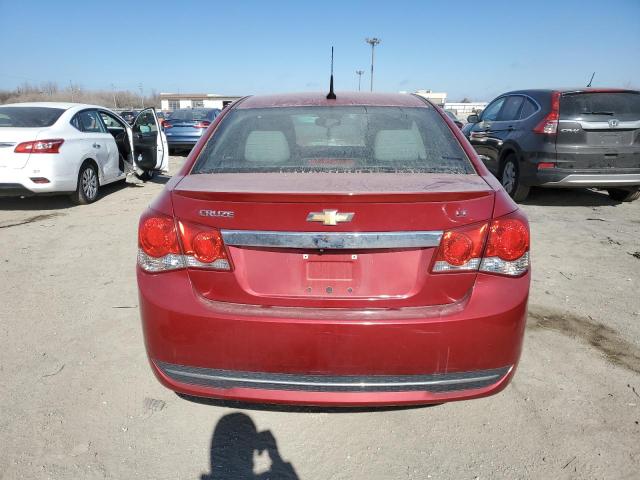 1G1PC5SB8E7455719 - 2014 CHEVROLET CRUZE LT RED photo 6