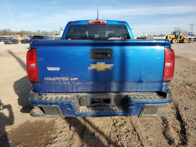 1GCGSBEN2J1197211 - 2018 CHEVROLET COLORADO BLUE photo 6