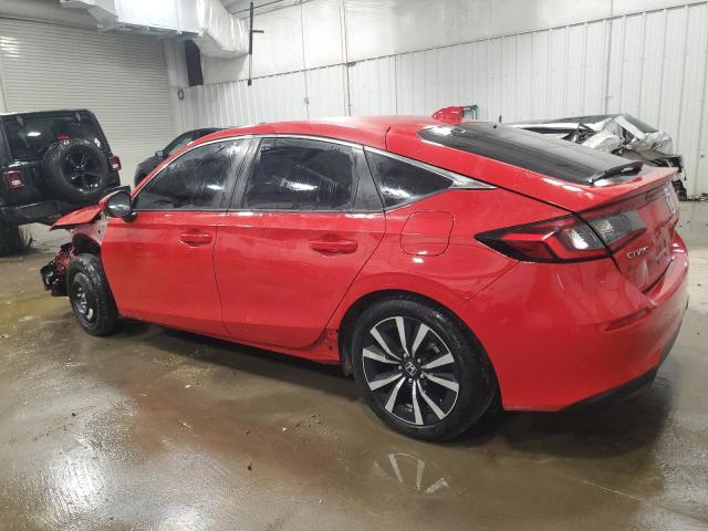 19XFL1H70PE018296 - 2023 HONDA CIVIC EXL RED photo 2