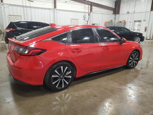 19XFL1H70PE018296 - 2023 HONDA CIVIC EXL RED photo 3