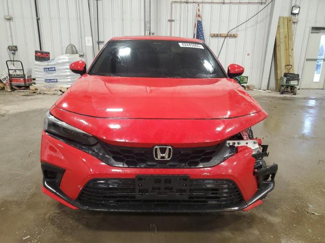 19XFL1H70PE018296 - 2023 HONDA CIVIC EXL RED photo 5