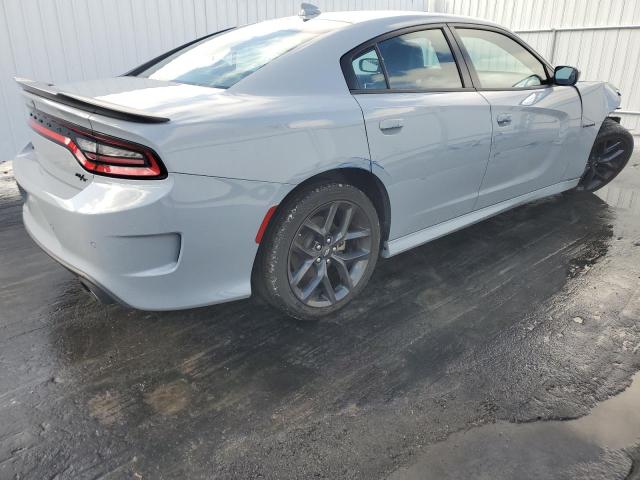 2C3CDXCT3NH240585 - 2022 DODGE CHARGER R/T GRAY photo 3