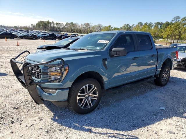 1FTFW1E50PKD29993 - 2023 FORD F150 SUPERCREW BLUE photo 1