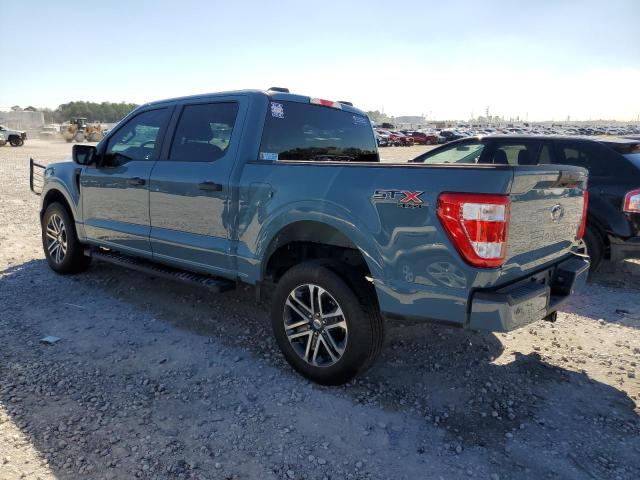 1FTFW1E50PKD29993 - 2023 FORD F150 SUPERCREW BLUE photo 2