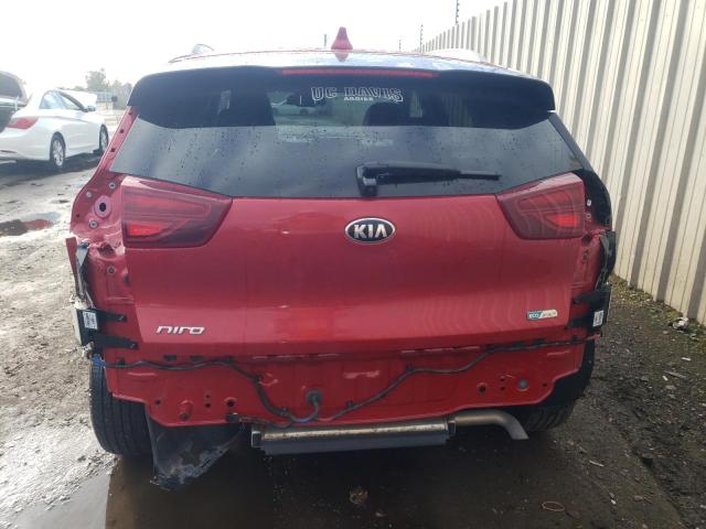 KNDCC3LD3L5397974 - 2020 KIA NIRO EX PREMIUM RED photo 6