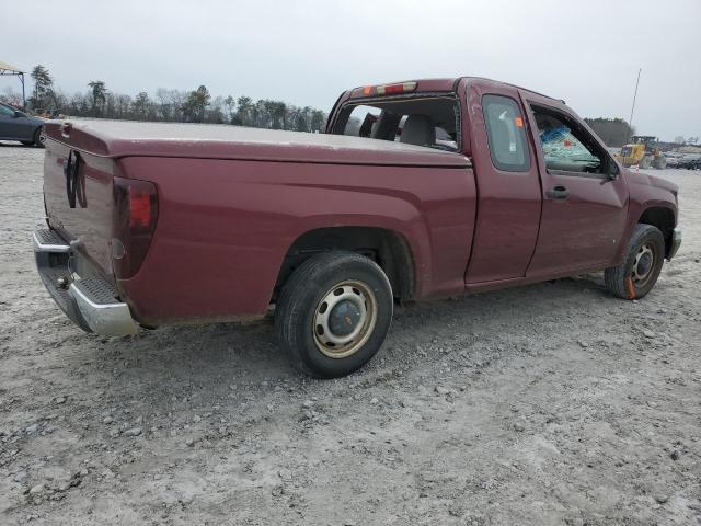 1GCCS199778101658 - 2007 CHEVROLET COLORADO BURGUNDY photo 3