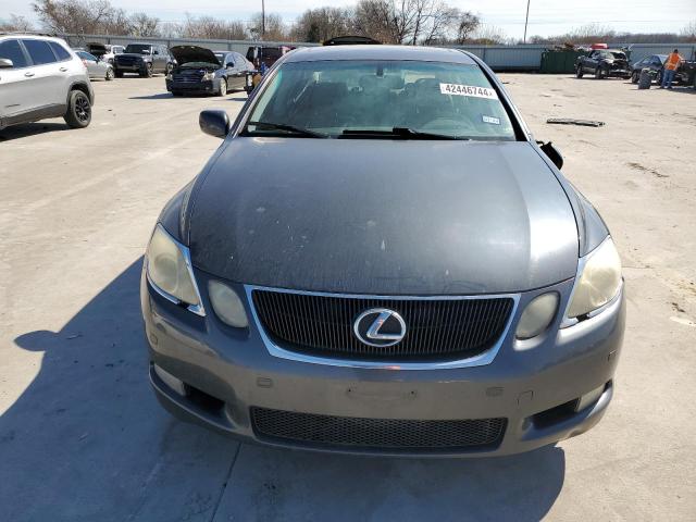 JTHBH96S565010063 - 2006 LEXUS GS 300 GRAY photo 5