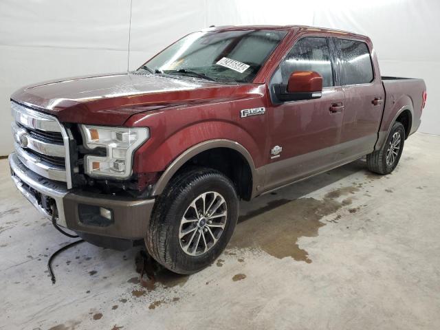 1FTEW1CG2GFB36625 - 2016 FORD F150 SUPERCREW BROWN photo 1