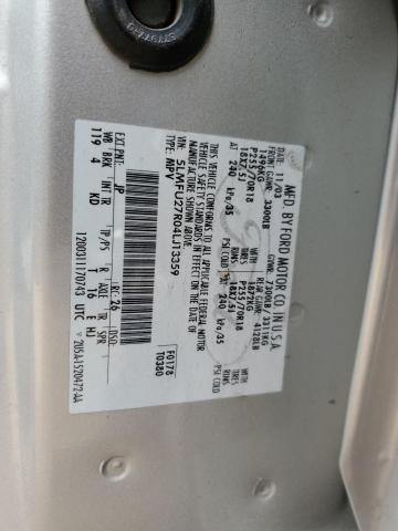 5LMFU27R04LJ13359 - 2004 LINCOLN NAVIGATOR ვერცხლისფერი ფოტო 13