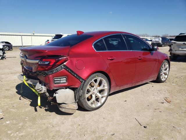 2G4GT5GX1F9124116 - 2015 BUICK REGAL GS RED photo 3