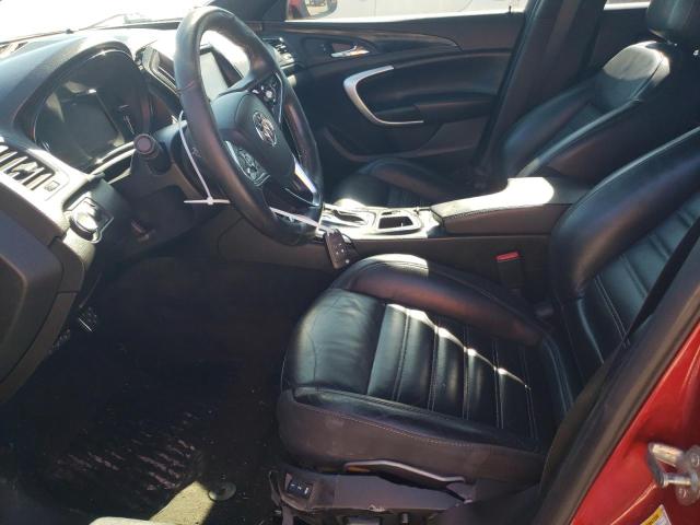 2G4GT5GX1F9124116 - 2015 BUICK REGAL GS 红色 照片 7