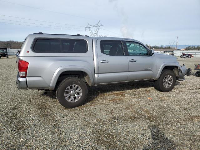 3TMAZ5CN6GM012000 - 2016 TOYOTA TACOMA DOUBLE CAB SILVER photo 3