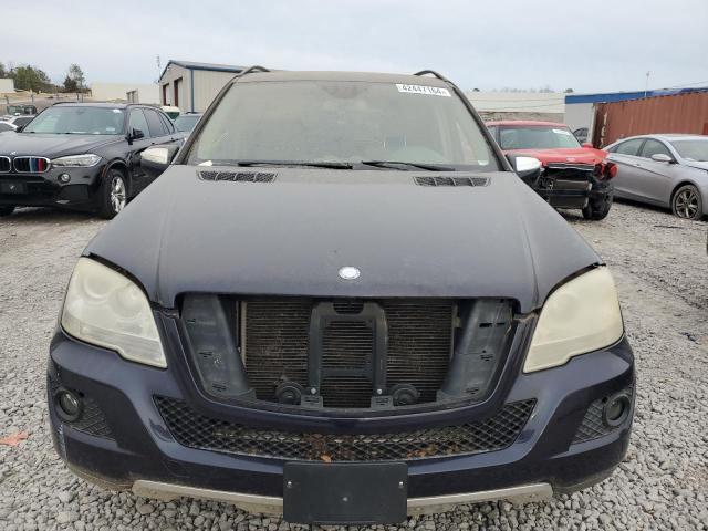 4JGBB8GB3AA537123 - 2010 MERCEDES-BENZ ML 350 4MATIC BLUE photo 5