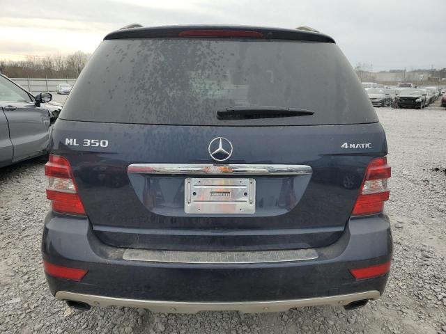 4JGBB8GB3AA537123 - 2010 MERCEDES-BENZ ML 350 4MATIC BLUE photo 6