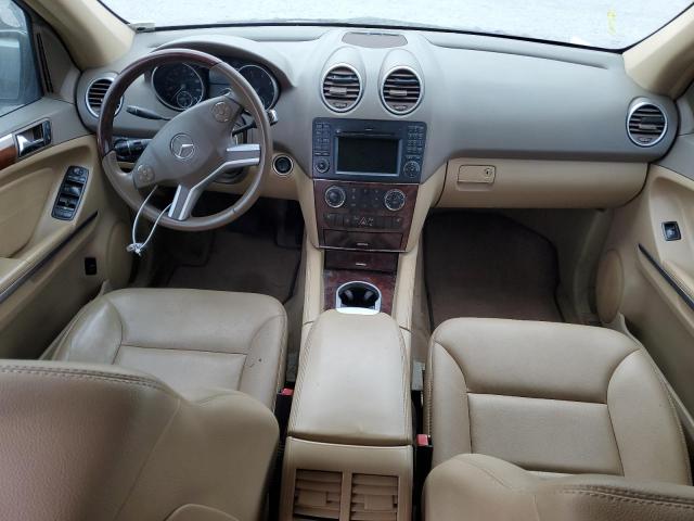 4JGBB8GB3AA537123 - 2010 MERCEDES-BENZ ML 350 4MATIC BLUE photo 8