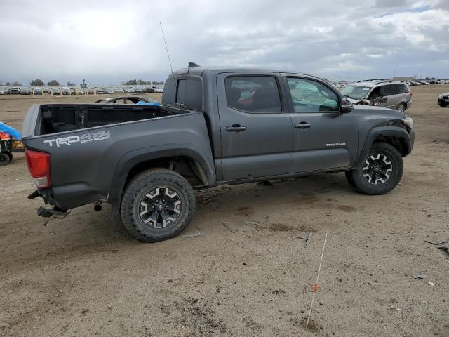 3TMCZ5AN2HM046769 - 2017 TOYOTA TACOMA DOUBLE CAB 灰色 照片 3