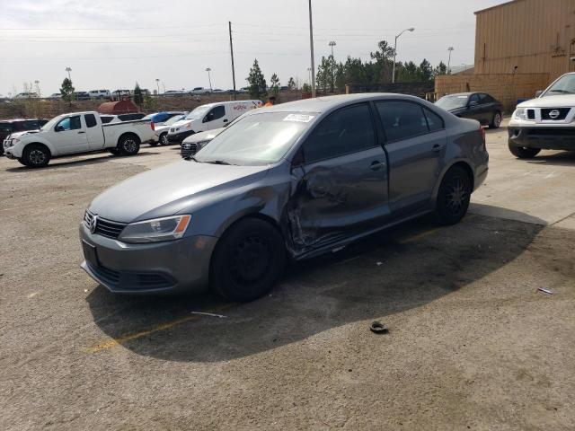 3VW2K7AJ7DM363270 - 2013 VOLKSWAGEN JETTA BASE Մոխրագույն լուսանկար 1