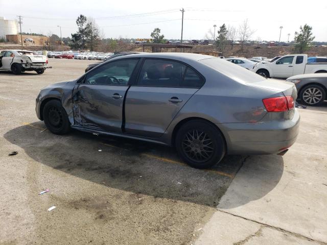 3VW2K7AJ7DM363270 - 2013 VOLKSWAGEN JETTA BASE Մոխրագույն լուսանկար 2