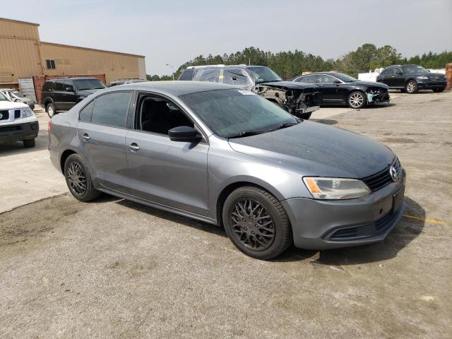 3VW2K7AJ7DM363270 - 2013 VOLKSWAGEN JETTA BASE Մոխրագույն լուսանկար 4