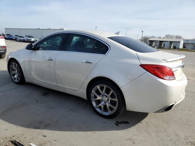 2G4GV5GV9C9165520 - 2012 BUICK REGAL GS WHITE photo 2