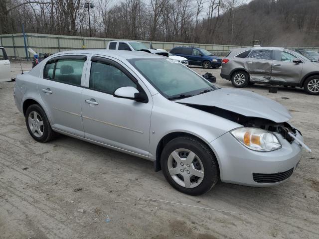 1G1AL55F877364859 - 2007 CHEVROLET COBALT LT SILVER photo 4