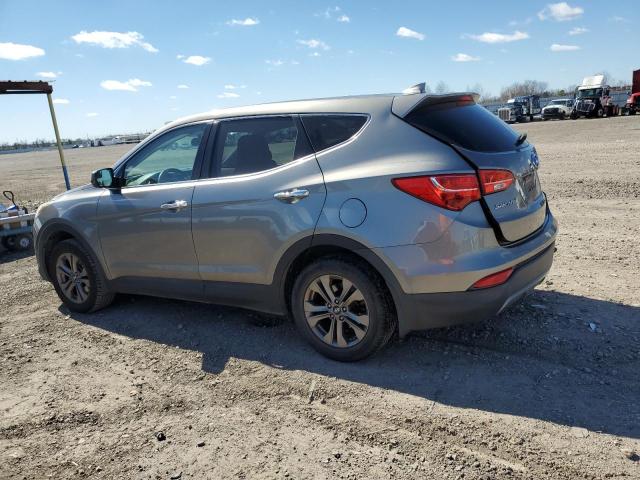 5XYZT3LB0FG276694 - 2015 HYUNDAI SANTA FE S GRAY photo 2