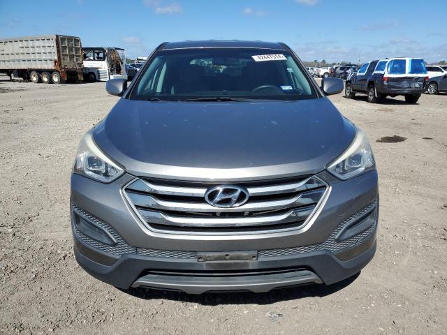 5XYZT3LB0FG276694 - 2015 HYUNDAI SANTA FE S GRAY photo 5