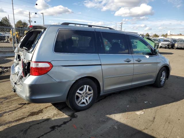 5FNRL38406B124397 - 2006 HONDA ODYSSEY EX BLUE photo 3